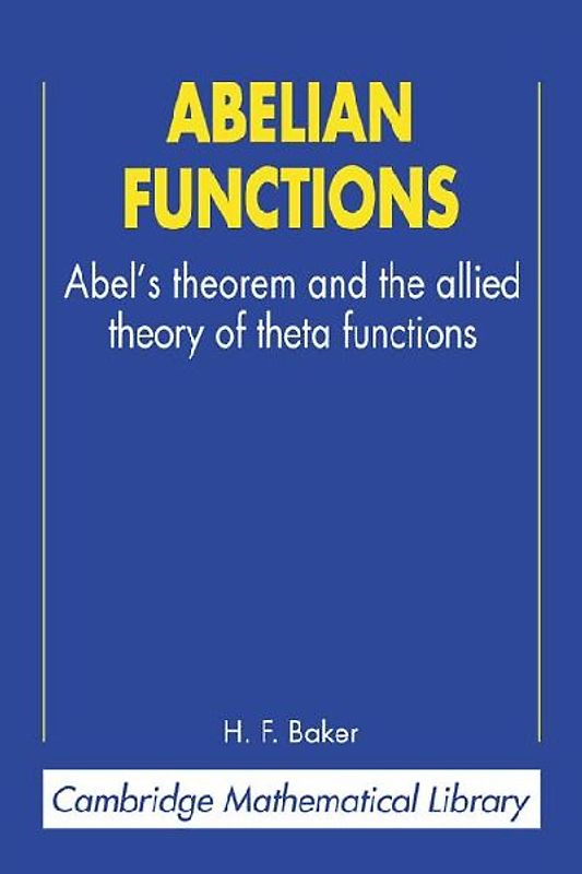 Abelian Functions