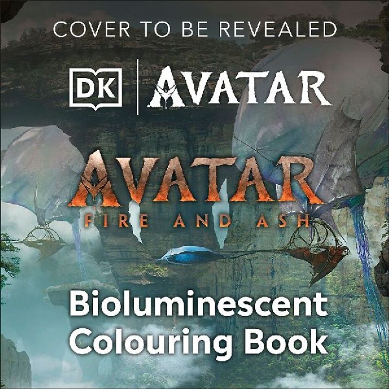 Avatar Bioluminescent Colouring Book