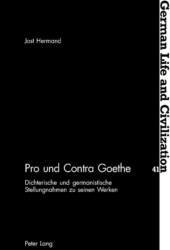 Pro und Contra Goethe