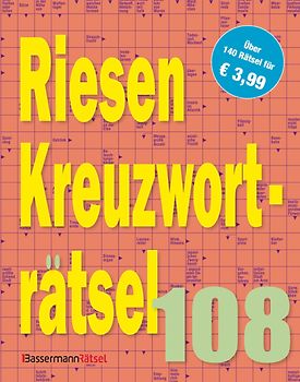 Riesen-Kreuzworträtsel 108