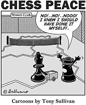 Chess Peace: Cartoons by Tony Sullivan