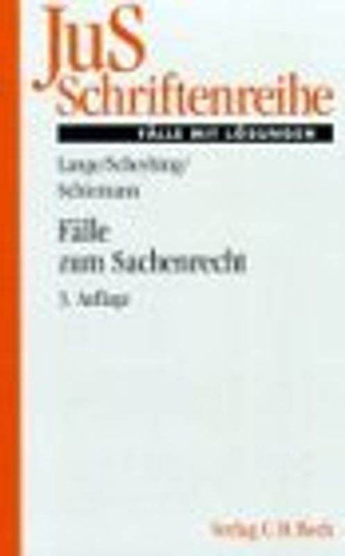 Fälle zum Sachenrecht