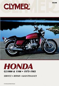 Honda GL1000 & 1100 Motorcycle, 1975-1983 Service Repair Manual