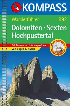 Dolomiten-Sexten-Hochpustertal. Wanderführer mit Tourenkarten, Höhenprofilen und Wandertipps