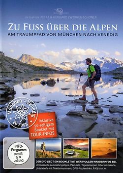 Zu Fuß über die Alpen - Am Traumpfad vom München nach Venedig - der Film | DVD | Inklusive 50-seitigem Booklet mit wertvollen Wander-Infos DVD