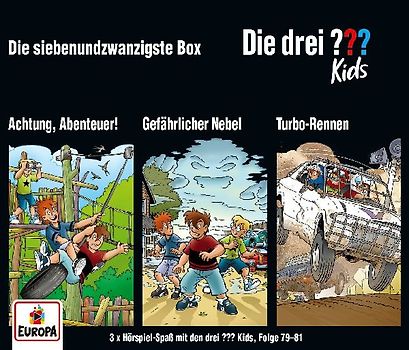 Die drei ??? Kids 3er Box- Folgen 79-81 (3 Audio-CDs)