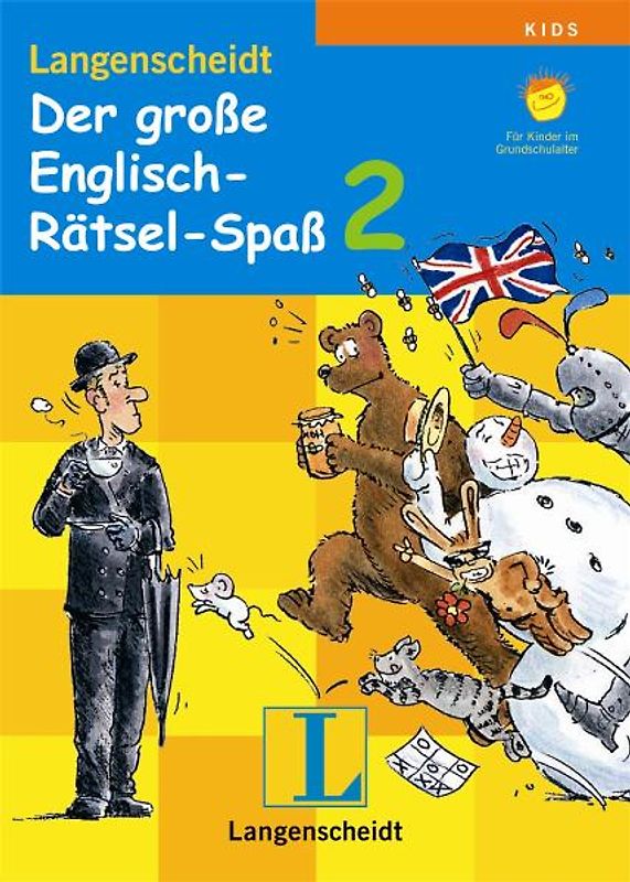 Der lustige Englisch-Rätsel-Spaß  - Rätselblock