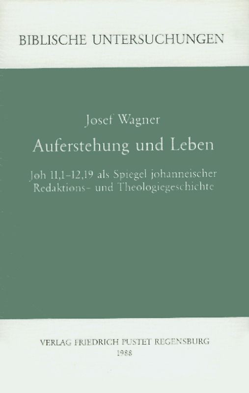 Auferstehung und Leben