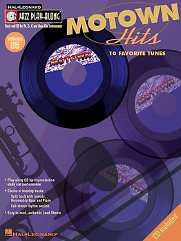 Motown Hits [With CD]: 85 (Hal Leonard Jazz Play-Along)