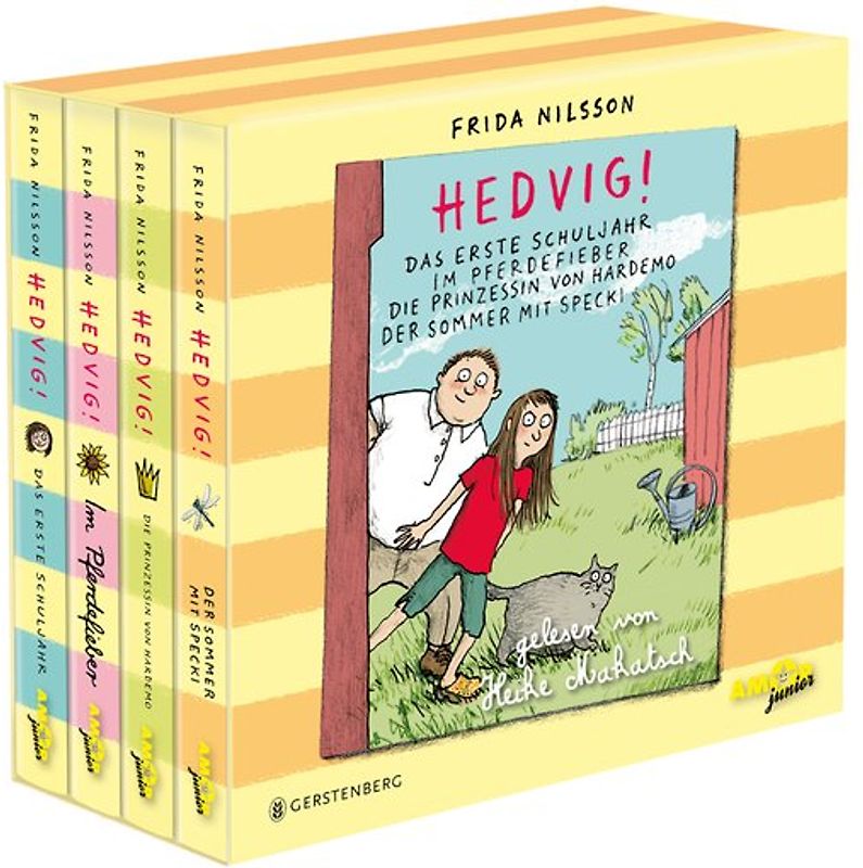 Hedvig! Alle Geschichten (11 CDs): Das erste Schuljahr, Im Pferdefieber, Die Prinzessin von Hardemo, Der Sommer mit Specki gelesen von Heike Makatsch