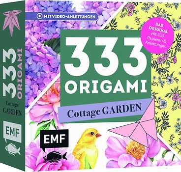 333 Origami – Cottage Garden – Wunderschöne Papiere falten für Blumen-Fans
