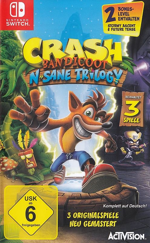 Crash Bandicoot N.Sane Trilogy Nintendo Switch