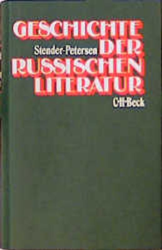 Geschichte der russischen Literatur