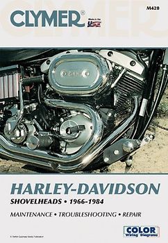 Harley-Davidson Shovelheads, 1966-1984: Service, Repair, Maintenance: Clymer Workshop Manual - Ron Wright