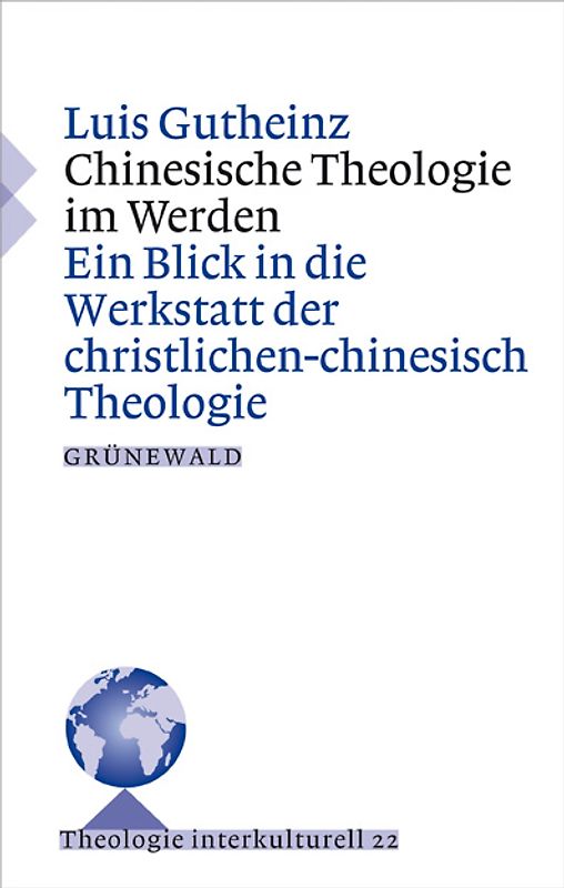 Chinesische Theologie im Werden