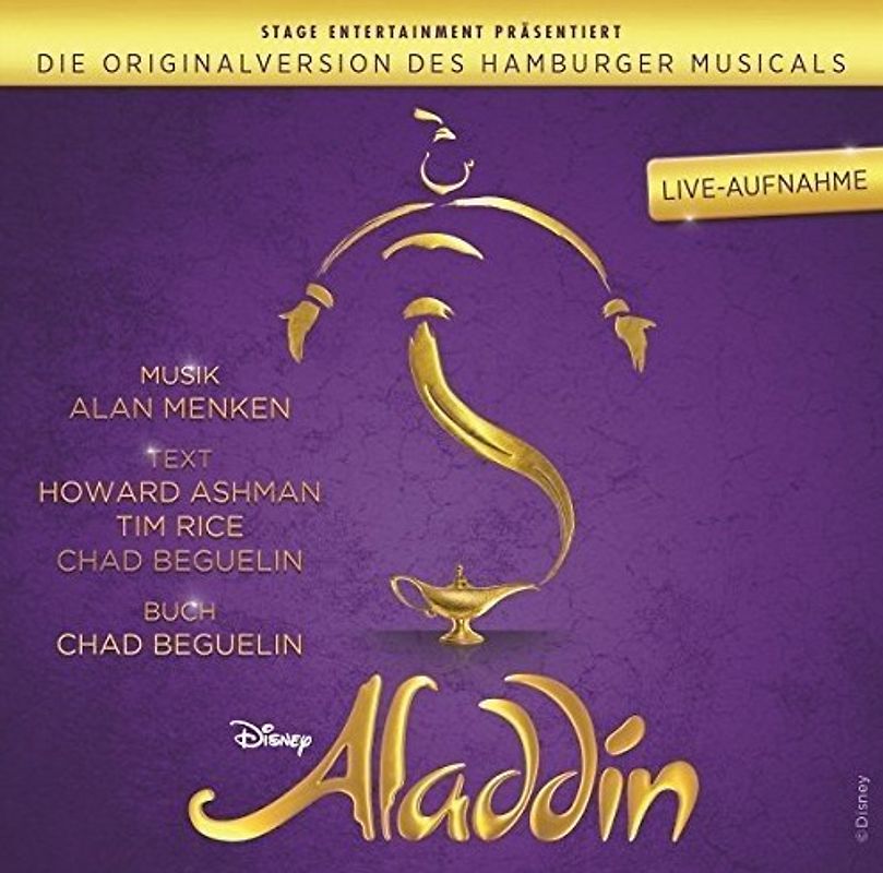 Disneys Alladin: Die Originalversion des Hamburger Musicals [Live-Aufnahme]