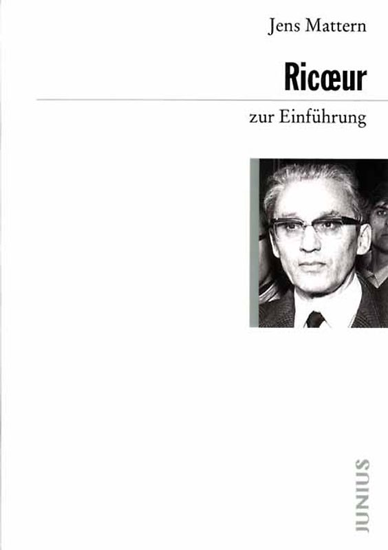 Ricoeur zur Einführung