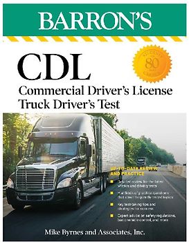 CDL: Commercial Driver's License Truck Driver's Test, Fifth Edition: Comprehensive Subject Review + Practice