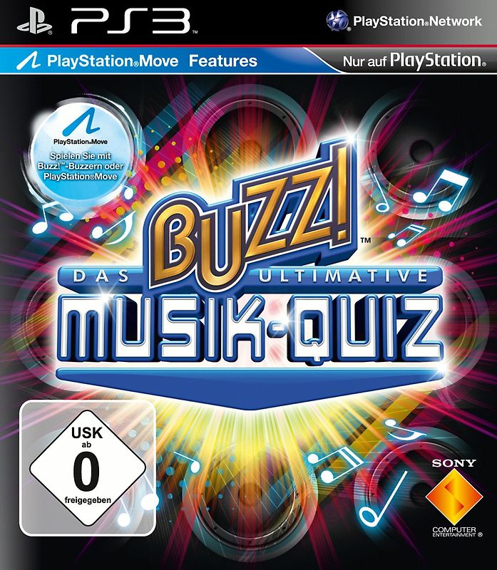 Buzz!: Das ultimative Musik-Quiz [nur Software] PlayStation 3