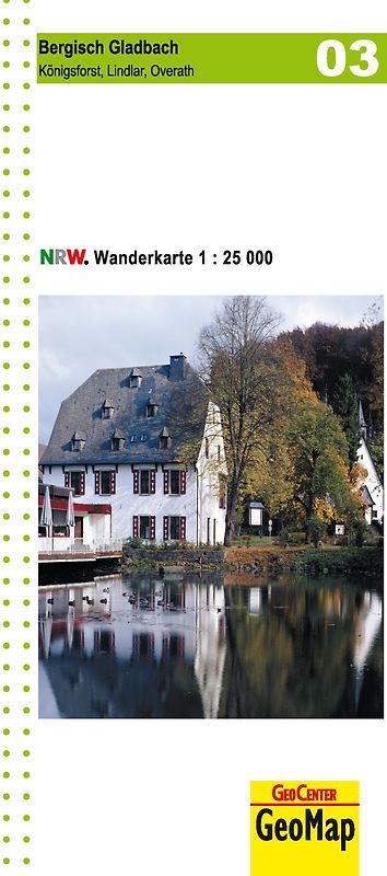 Wipperfürth, Lüdenscheid, Meinerzhagen, topographische Wanderkarte NRW