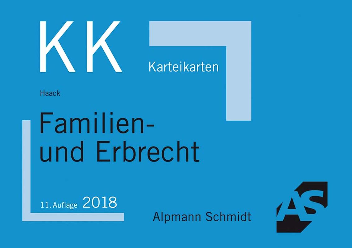 Karteikarten Familien- und Erbrecht