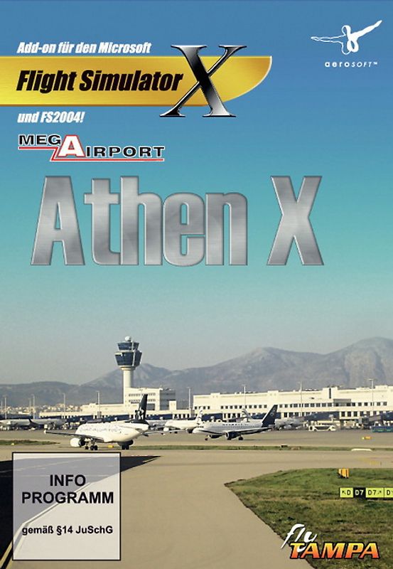 Flight Simulator X - Mega Airport Athen X PC Spiele