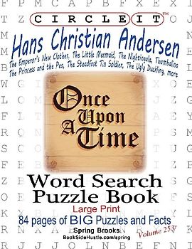 Circle It, Hans Christian Andersen, Word Search, Puzzle Book