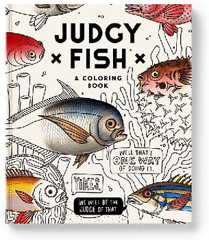 Judgy Fish Coloring Book