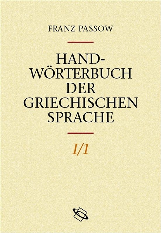 Handwörterbuch der griechischen Sprache