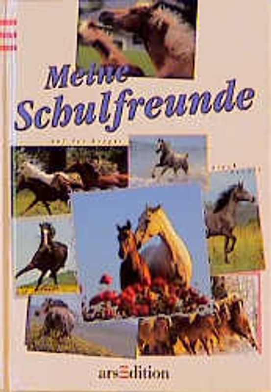 Schulfreunde-Album. Pferde