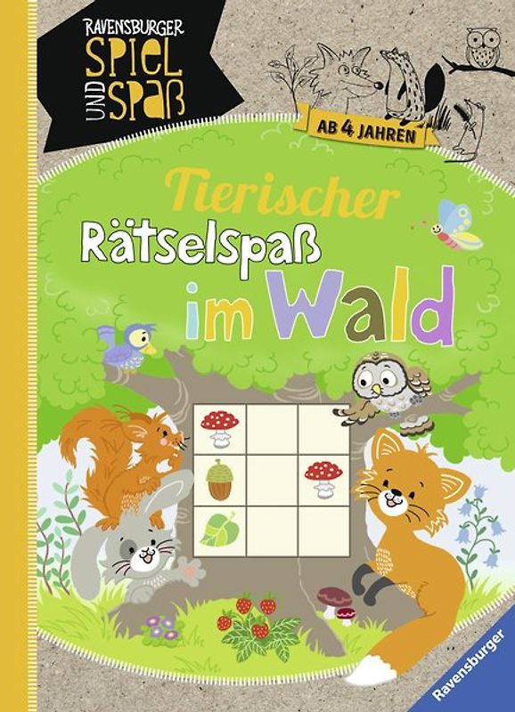 Tierischer Rätsel-Spaß im Wald