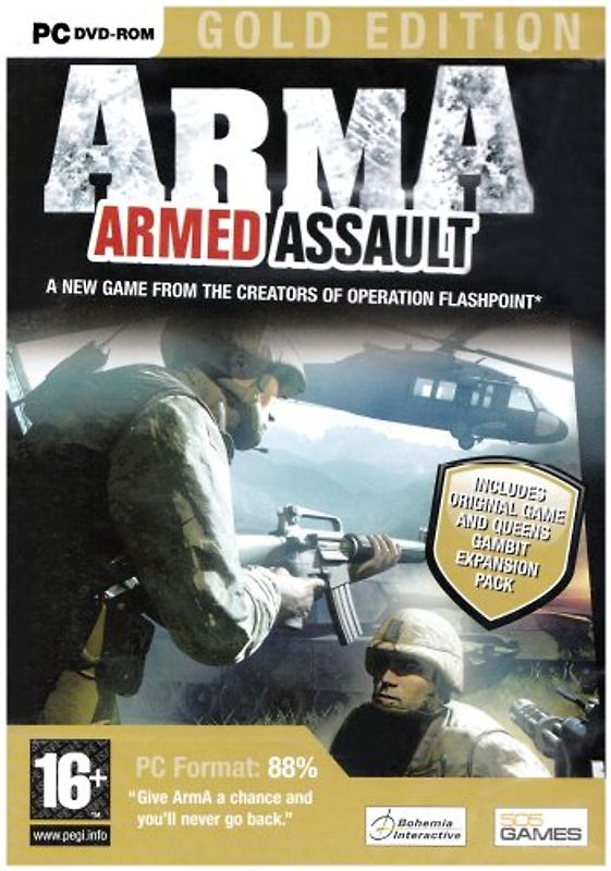 ArmA: Armed Assault [Gold Edition, Internationale Version] PC Spiele