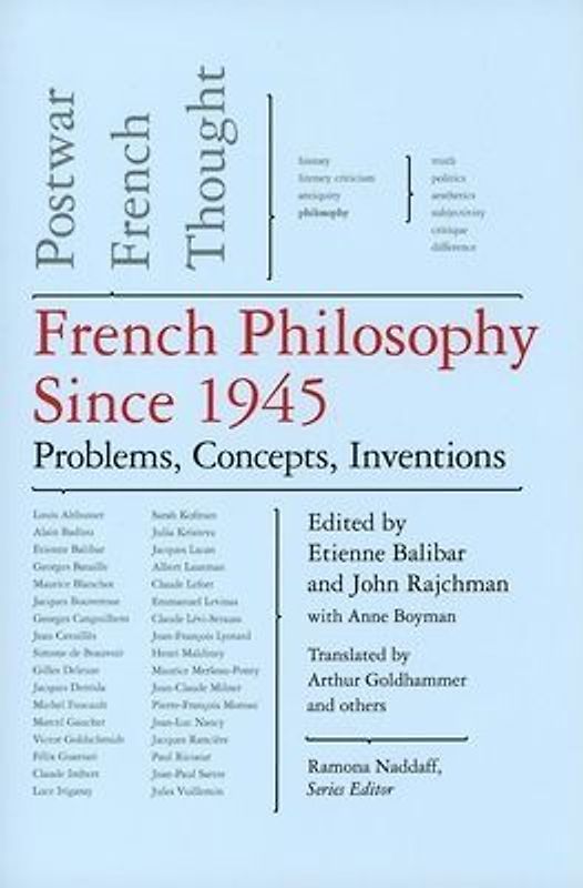 French Philosophy Since 1945