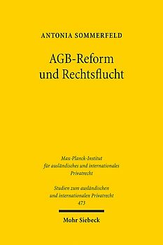 AGB-Reform und Rechtsflucht