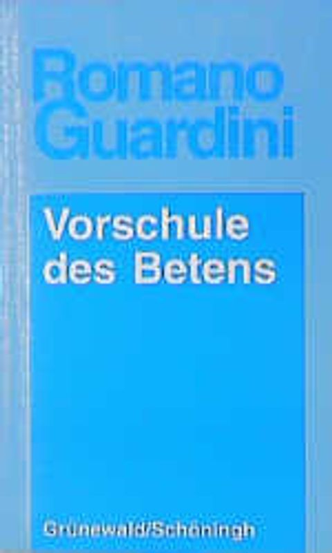 Vorschule des Betens