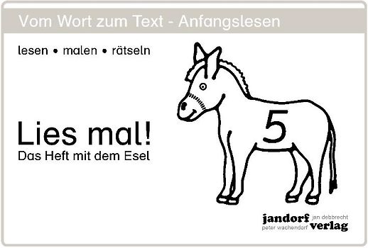 Lies mal! Heft 5. Vom Wort zum Text - Anfangslesen