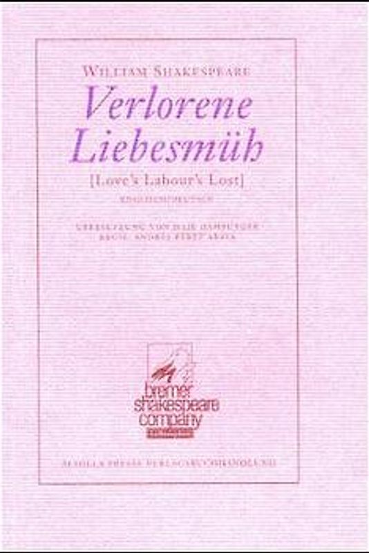 Verlorene Liebesmüh /Love's Labour's Lost