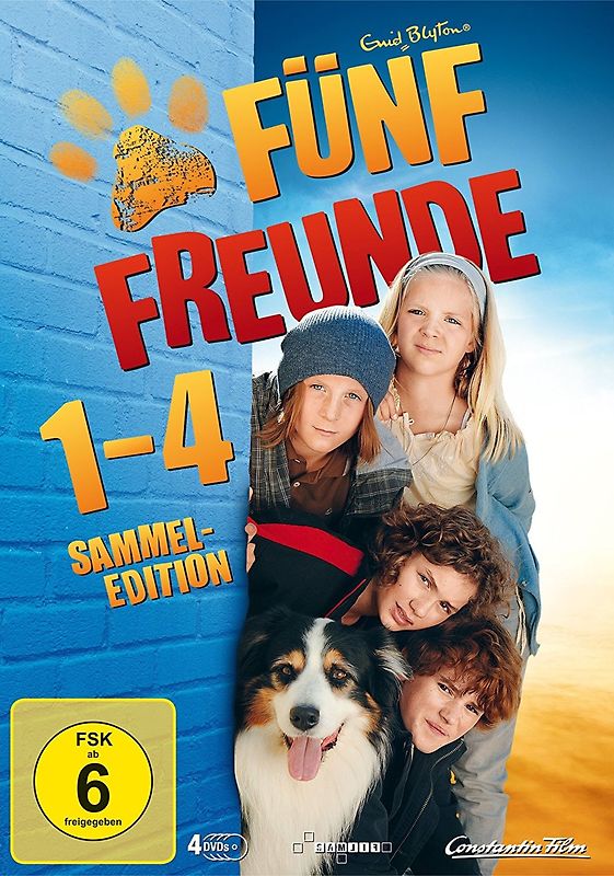 Fünf Freunde 1 - 4 [4 DVDs, Sammeledition] DVD