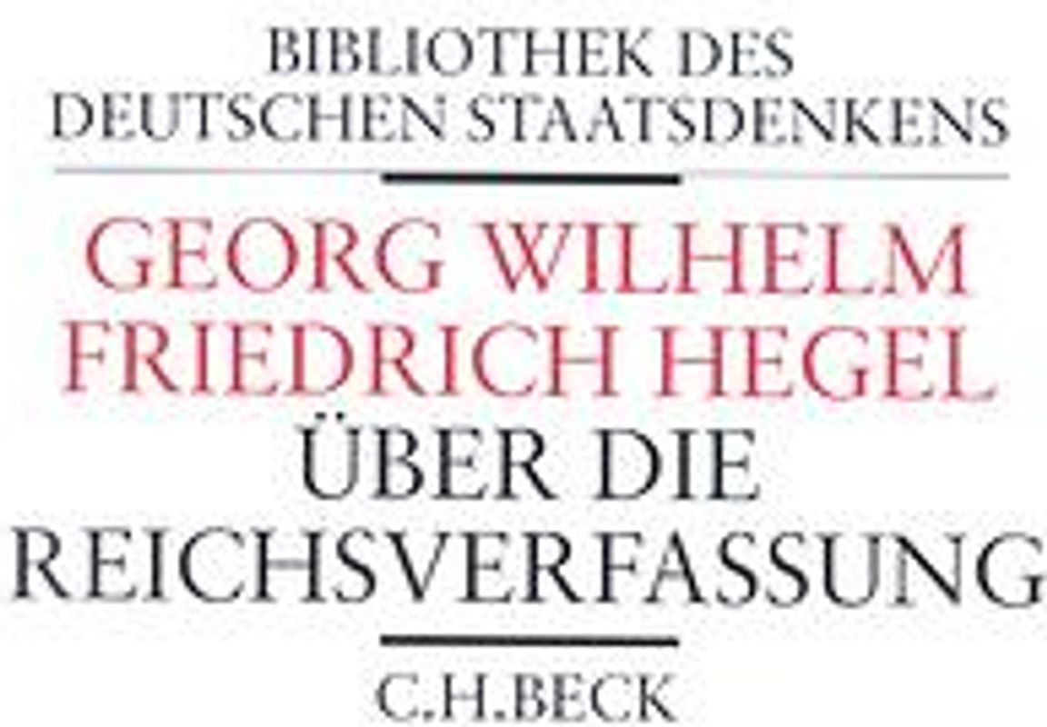 Über die Reichsverfassung