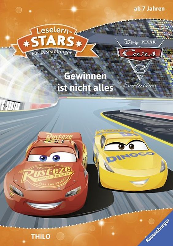 Leselernstars Disney Cars 3: Gewinnen ist nicht alles