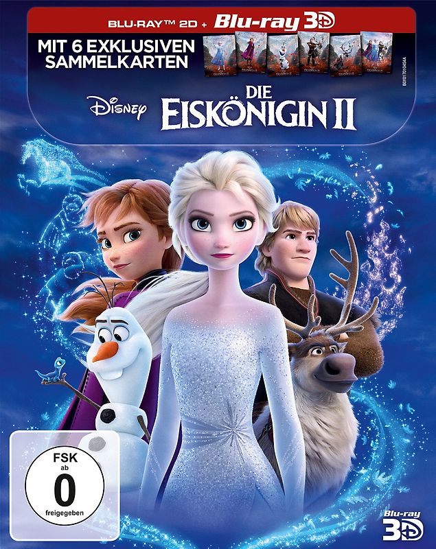 Die Eiskönigin 2 3D [inkl. Blu-ray, Deluxe Set] 3D Blu-ray Disc