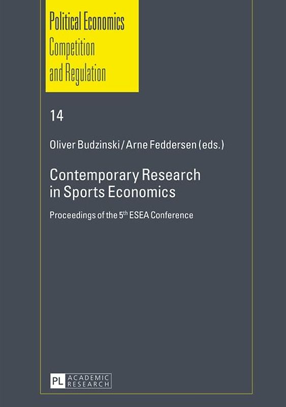 Contemporary Research in Sports Economics
