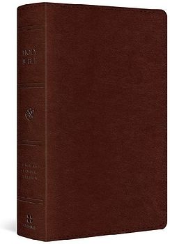 ESV Single Column Heritage Bible (Trutone, Chestnut)