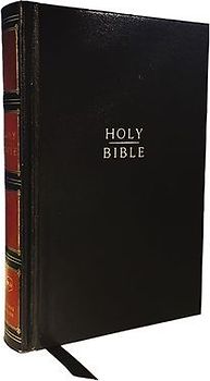Nkjv, Compact Center-Column Reference Bible, Hardcover, Red Letter, Comfort Print