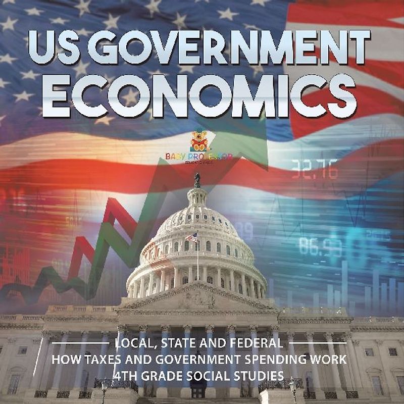 US Government Economics - Local, State and Federal | How Taxes and Government Spending Work | 4th Grade Children's Government Books