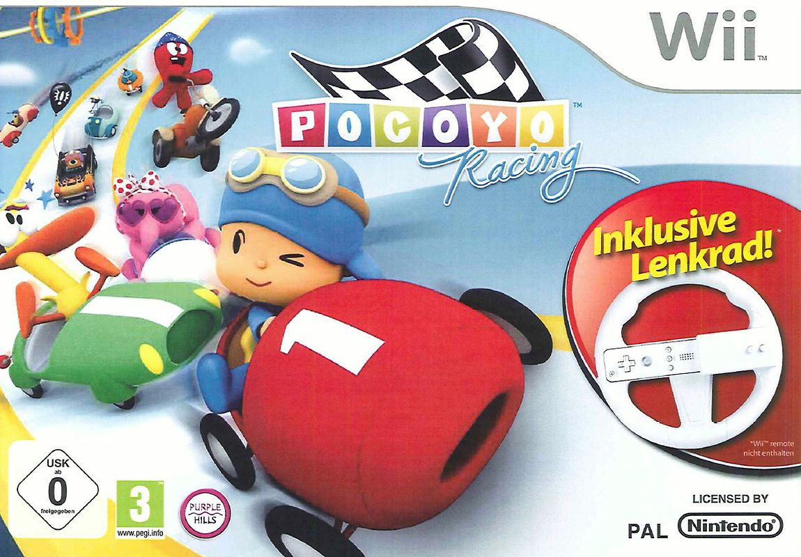Pocoyo [Bundle Version inkl. Lenkrad] Nintendo Wii
