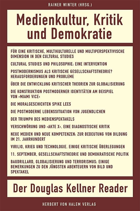 Medienkultur, Kritik und Demokratie