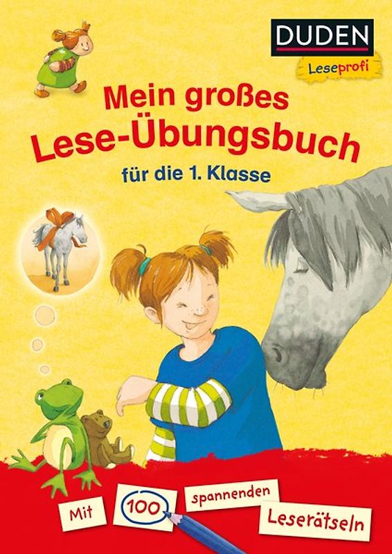 Duden Leseprofi – Mein großes Lese-Übungsbuch für die 1. Klasse