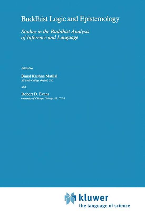 Buddhist Logic and Epistemology