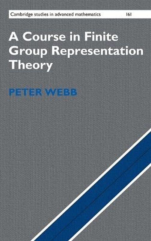 A Course in Finite Group Representation Theory (Cambridge Studies in Advanced Mathematics, Band 161)
